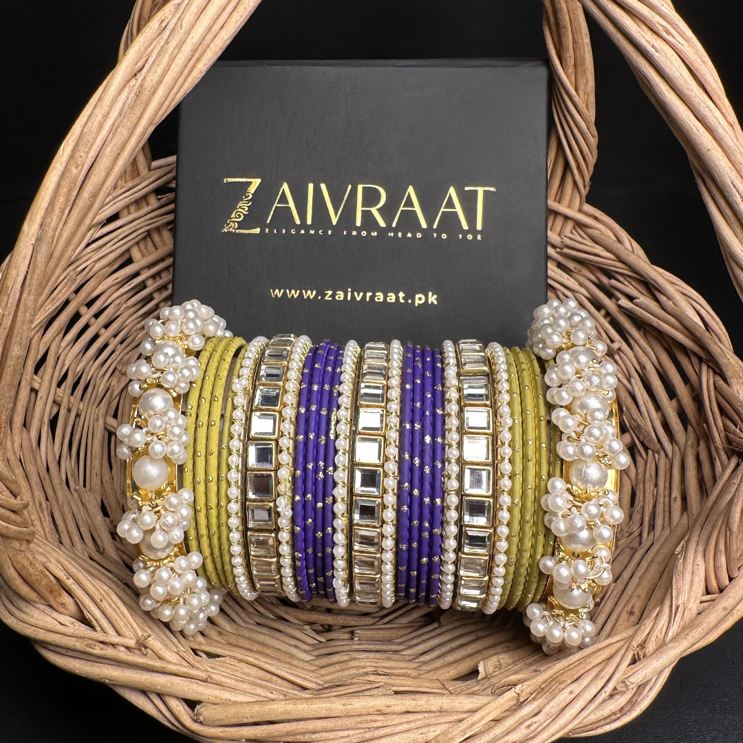 Twilight Mehndi Bangle Set