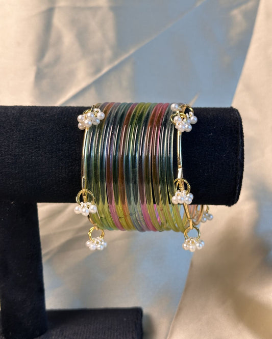 Thin Multi Jelly Kashmiri Set