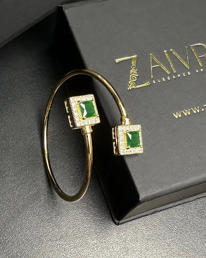 Double Stone Cuff Bracelet - Zaivraat