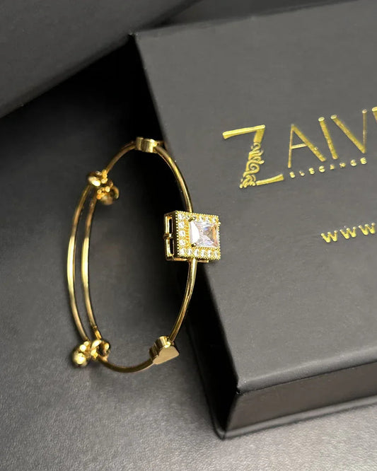 Square Crystal Bracelet Set - Zaivraat