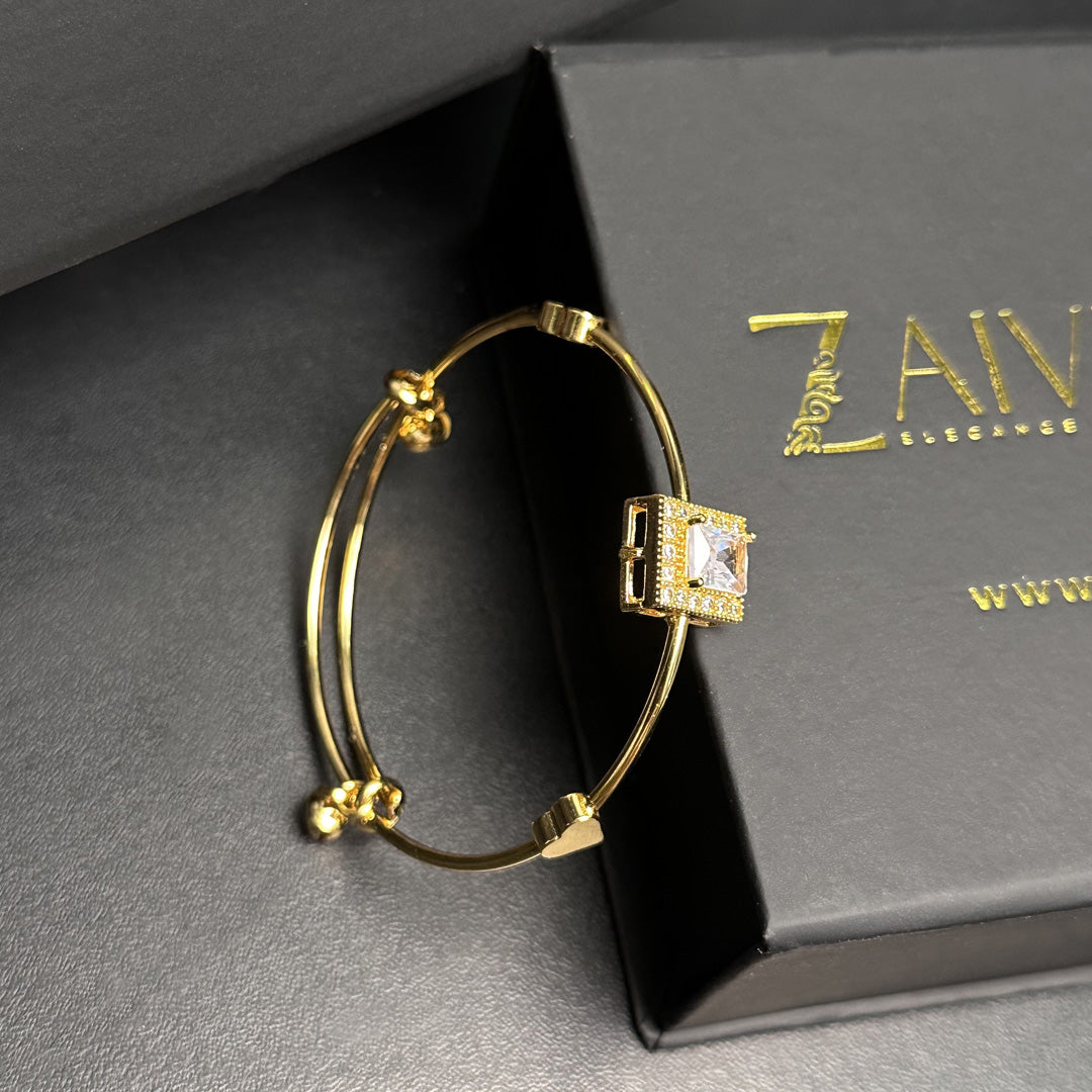 Square Stone Bracelet