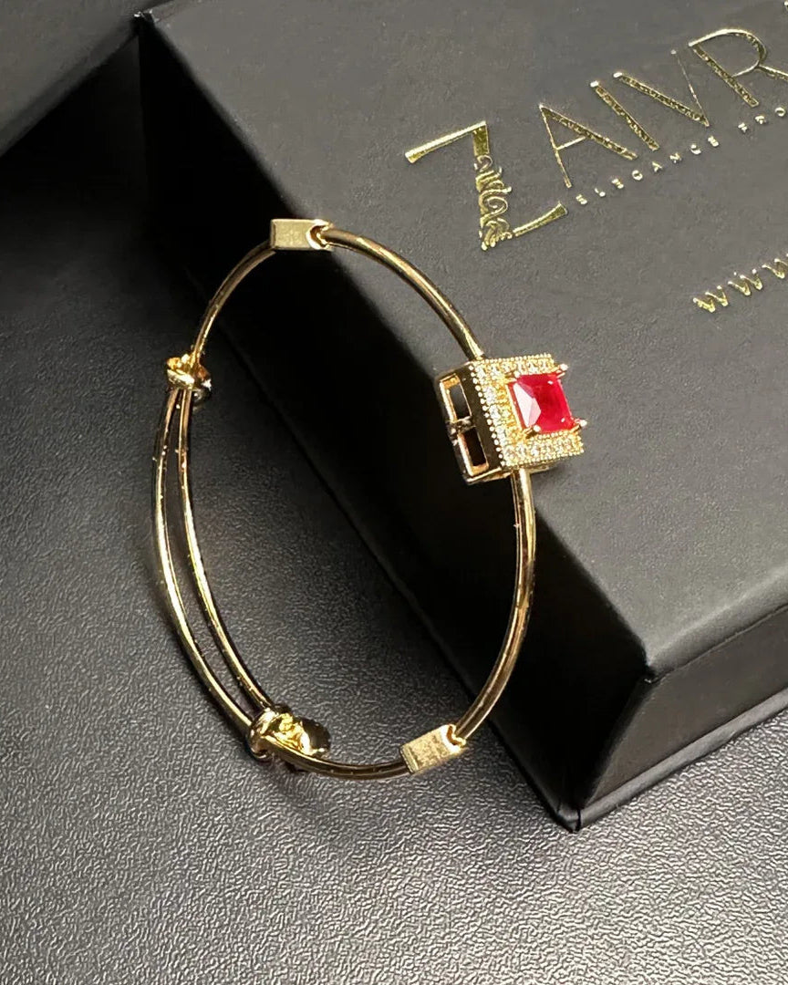 Square Crystal Bracelet Set - Zaivraat