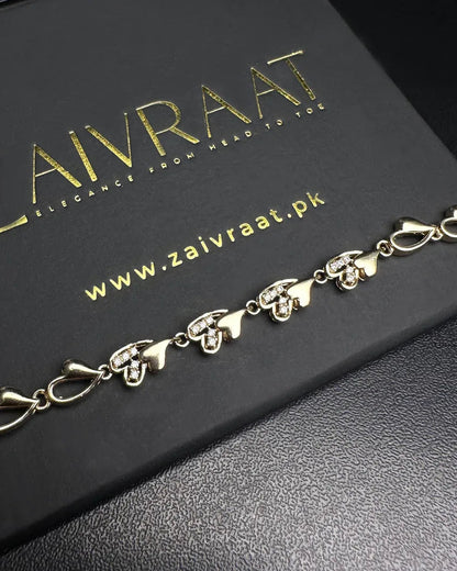 Crystal Heart Bracelet - Zaivraat