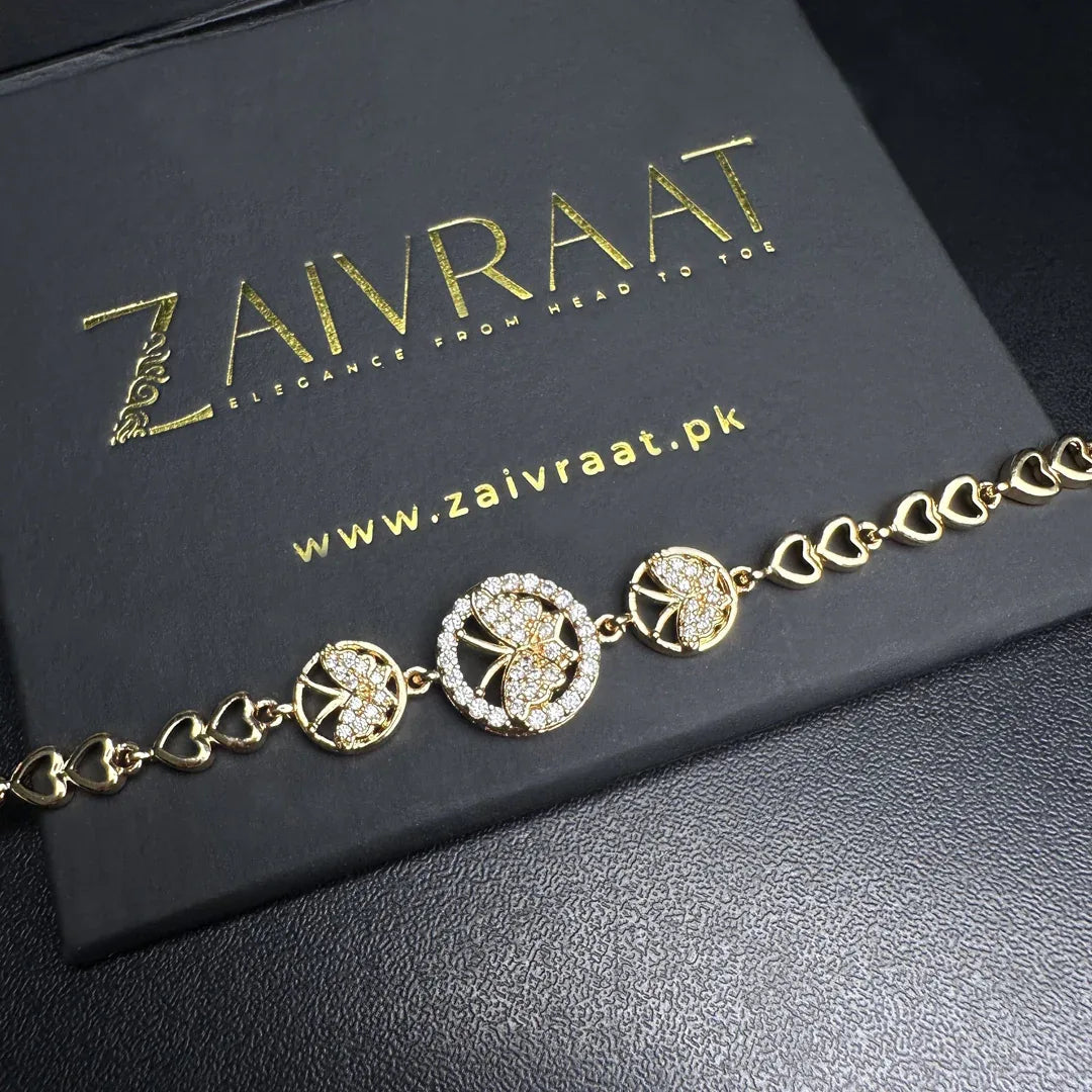 White Sparkling Bracelet - Zaivraat