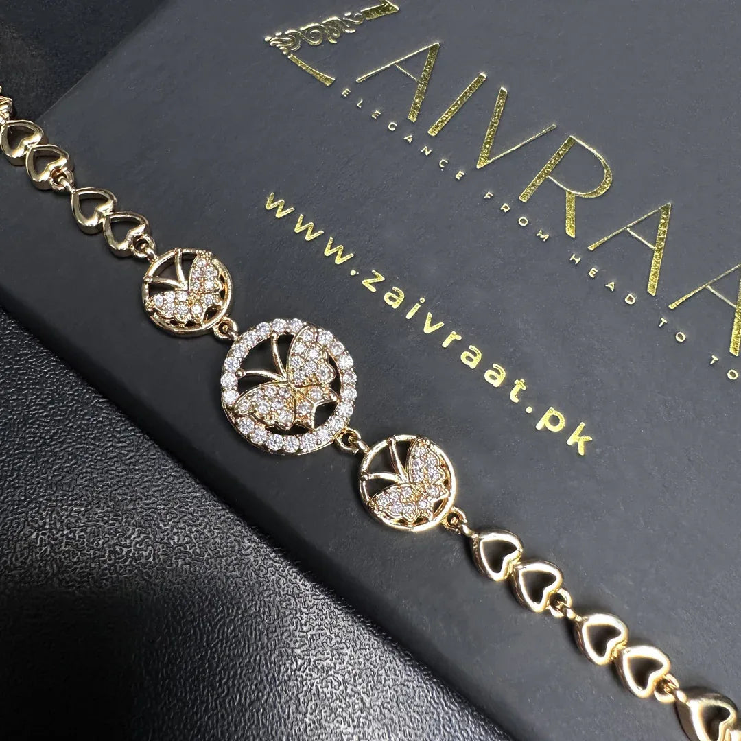 White Sparkling Bracelet - Zaivraat
