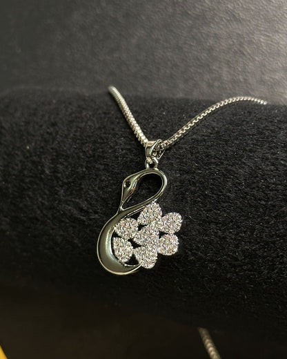 Long Swan Necklace