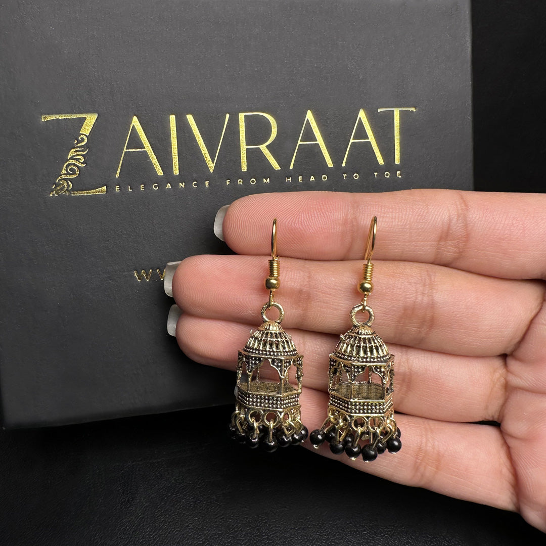 Black Afghani Jhumki