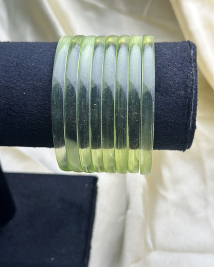 Plastic Jelly Set (Lime)