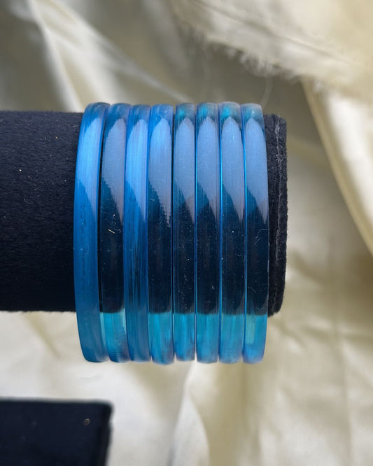 Plastic Jelly Set (Ocean Blue)