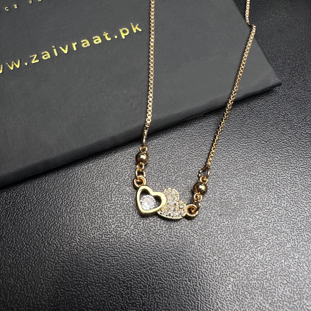 Double heart  Pendant