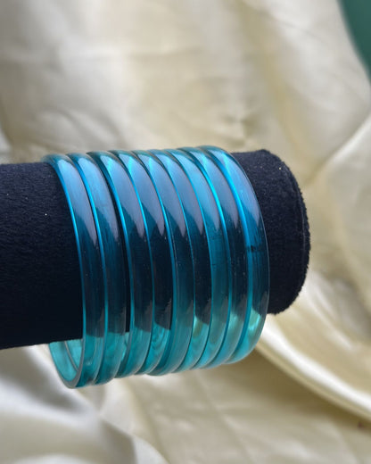 Plastic Jelly Set (Teal)