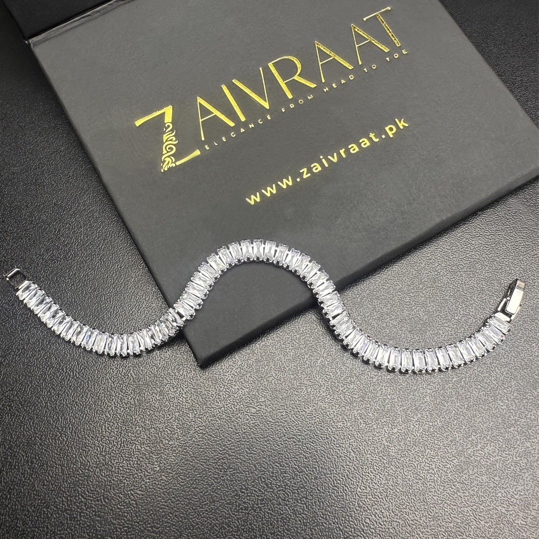 Axel Cubic Zirconia Bracelet