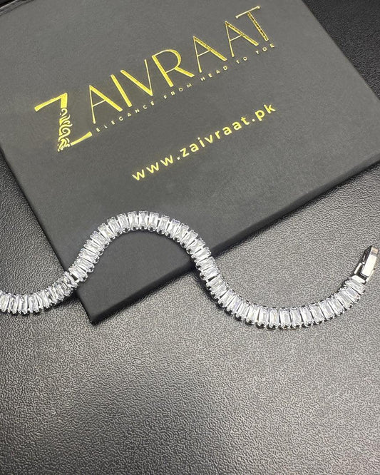 Axel Cubic Zirconia Bracelet - Zaivraat