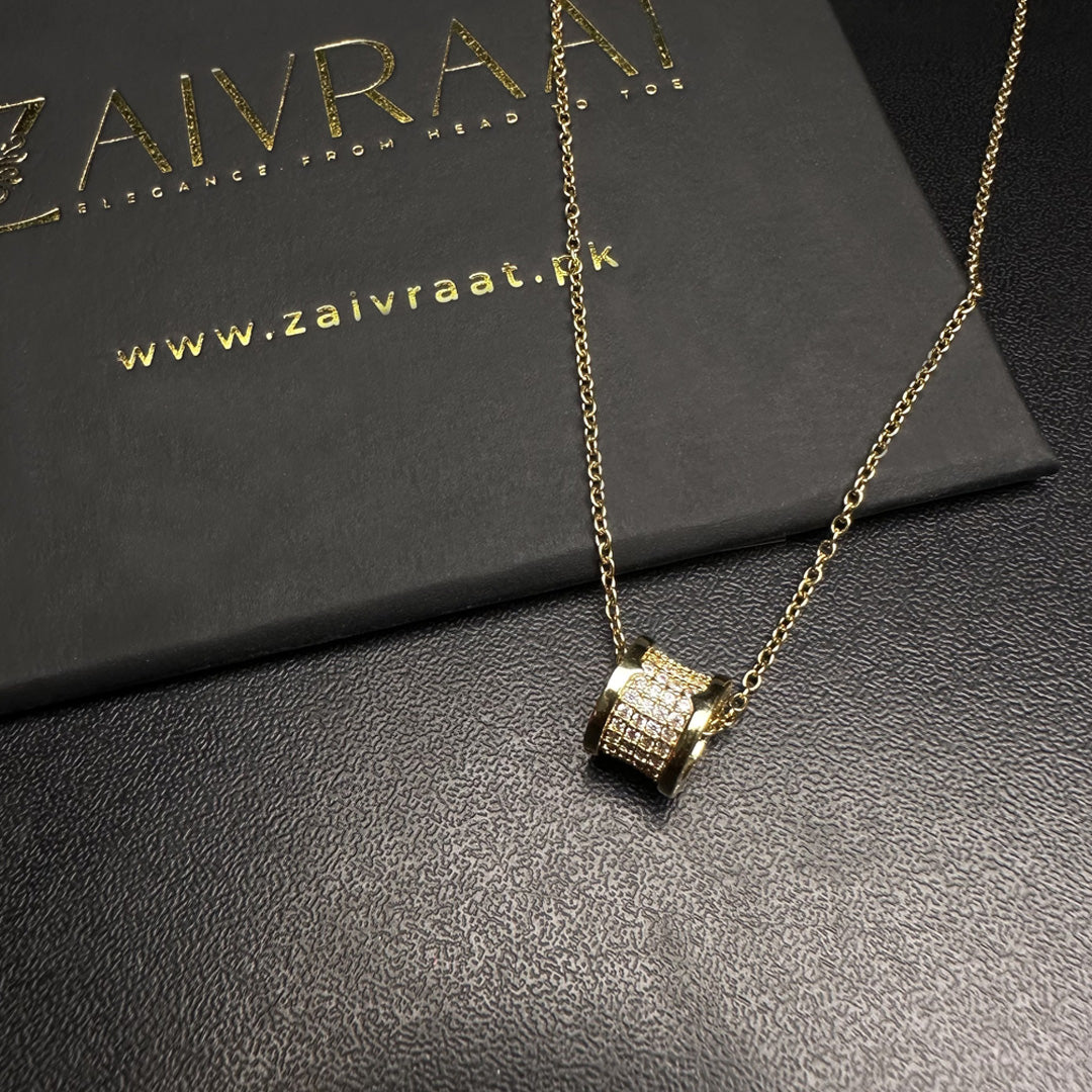 Crystal Roll Pendant