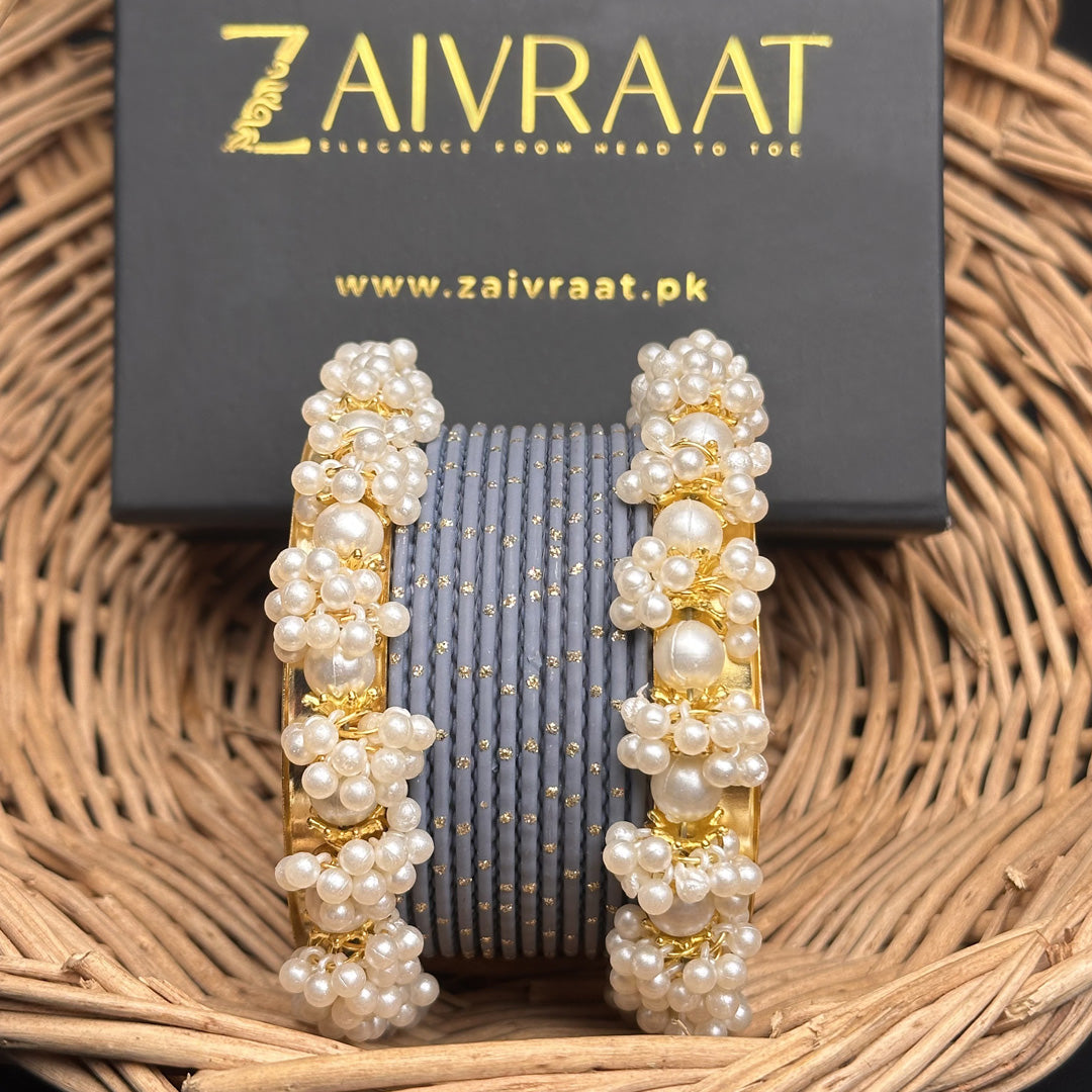 Dilkash - Dotted Metal Bangles