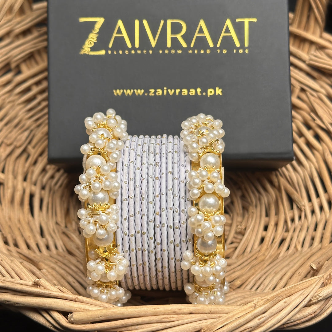 Dilkash - Dotted Metal Bangles