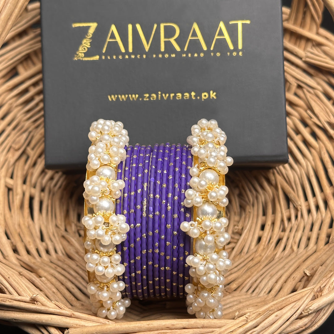 Dilkash - Dotted Metal Bangles