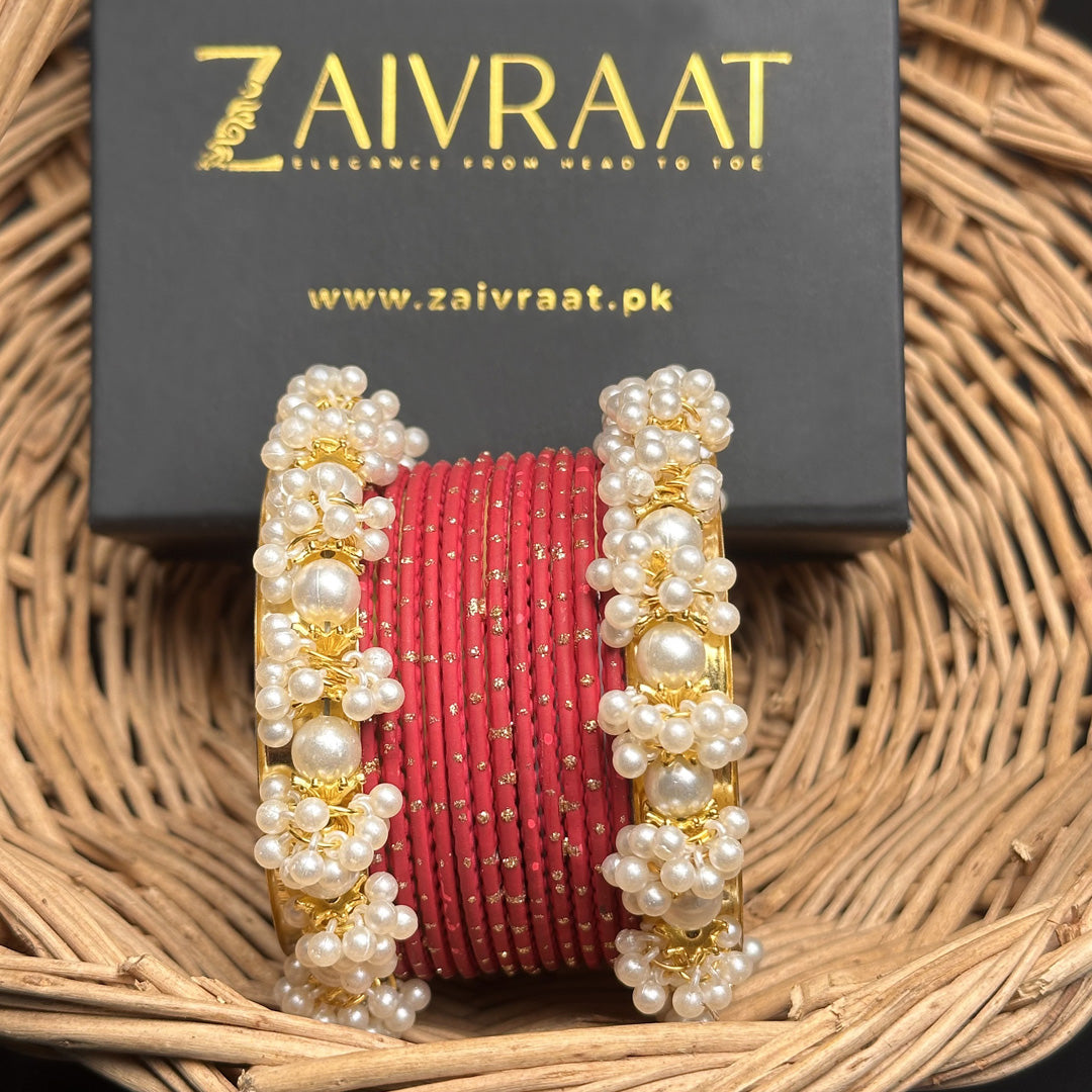 Dilkash - Dotted Metal Bangles