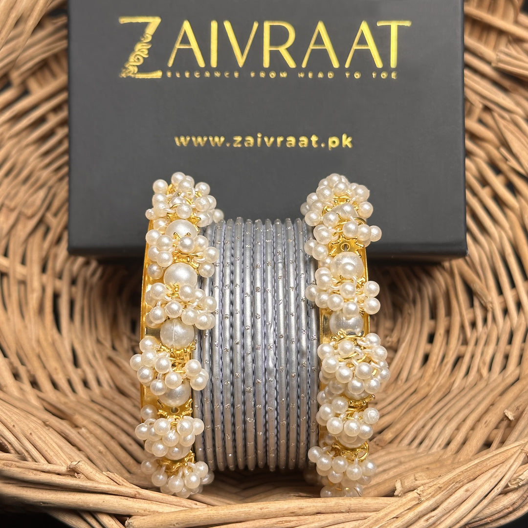 Dilkash - Dotted Metal Bangles