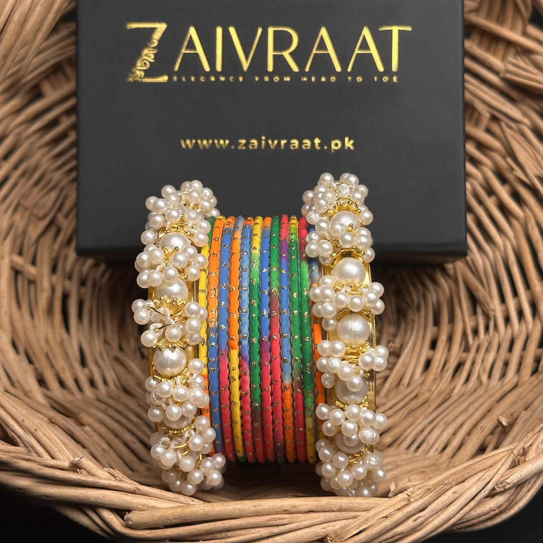 Dilkash - Dotted Metal Bangles