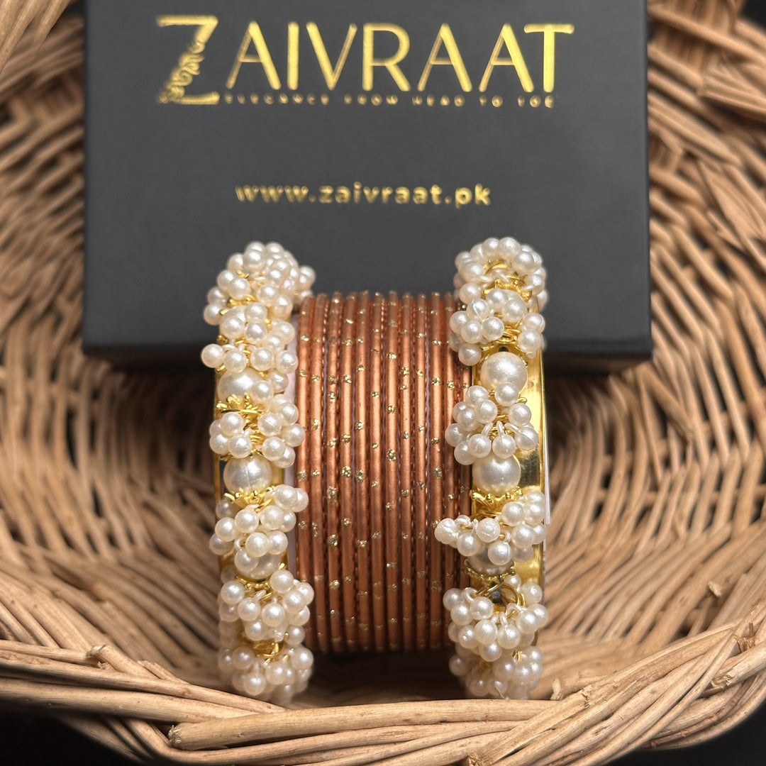 Dilkash - Dotted Metal Bangles