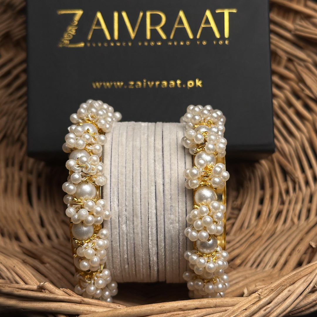 Sohan - Velvet Bangle Set