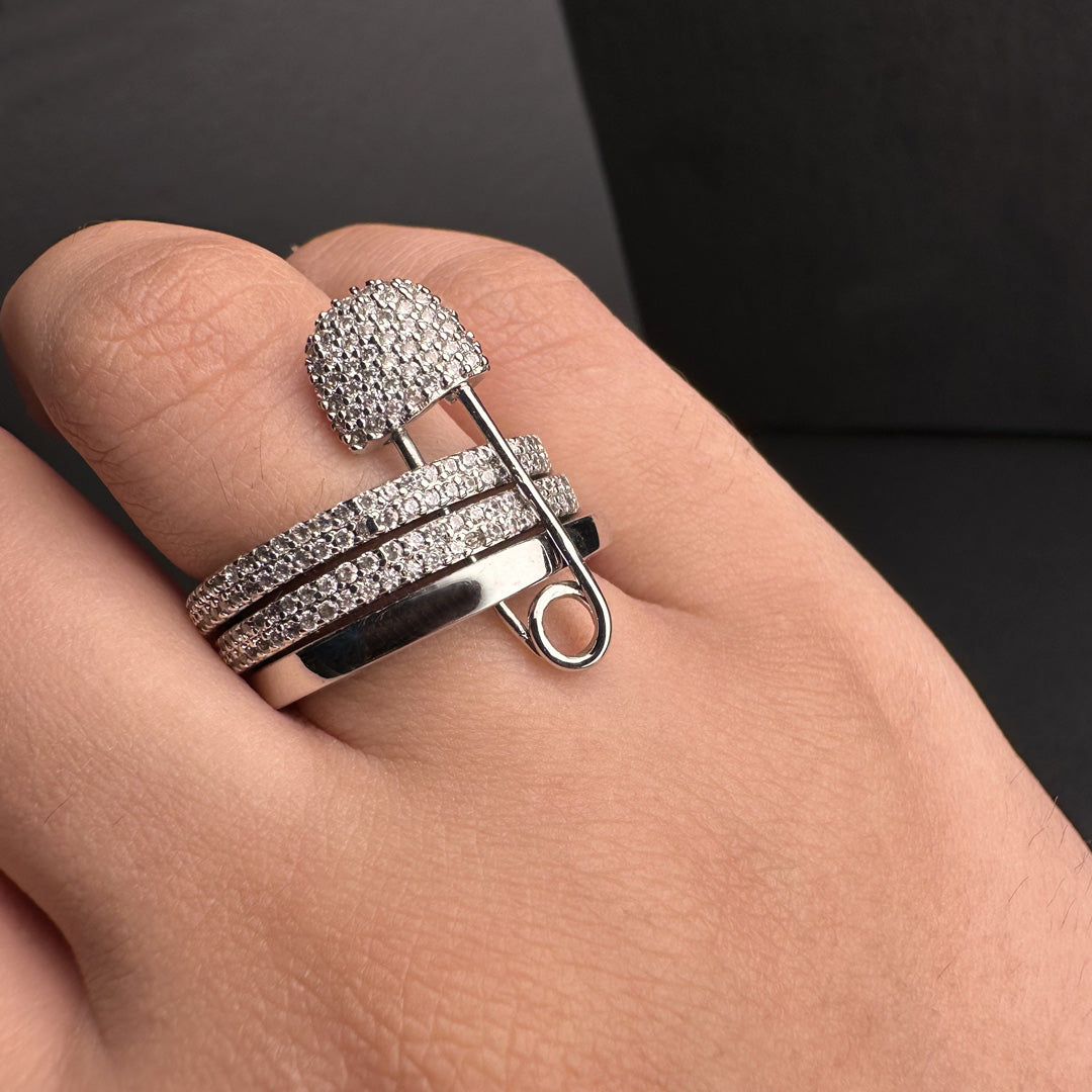 Zoe zirconia ring