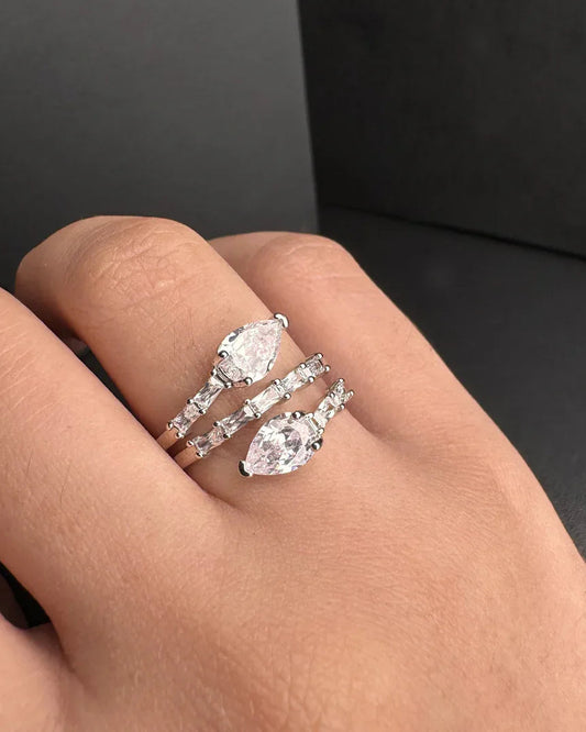 Drop Zircon Ring - Zaivraat
