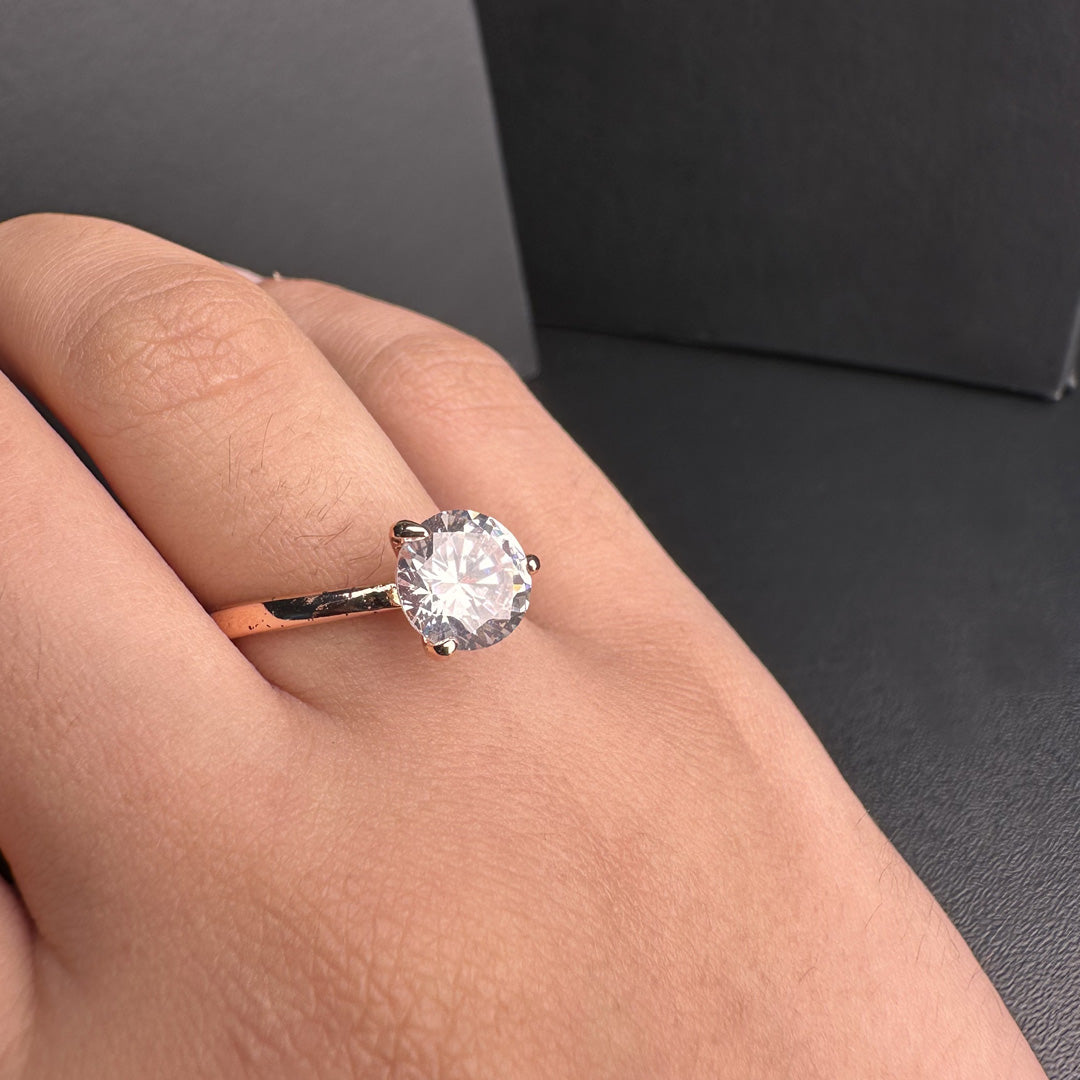 Zircon Stone Ring