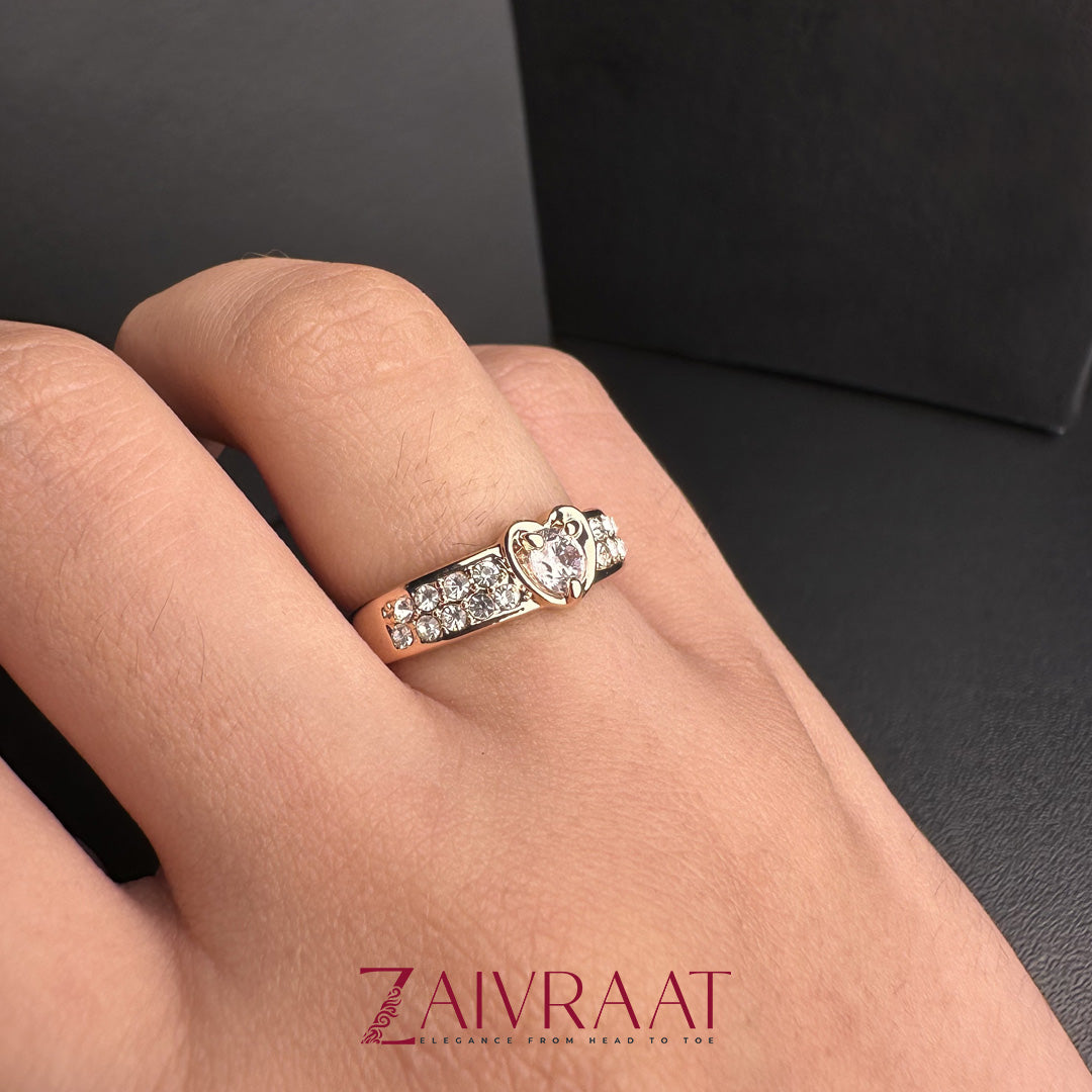 Luxe Heart Ring