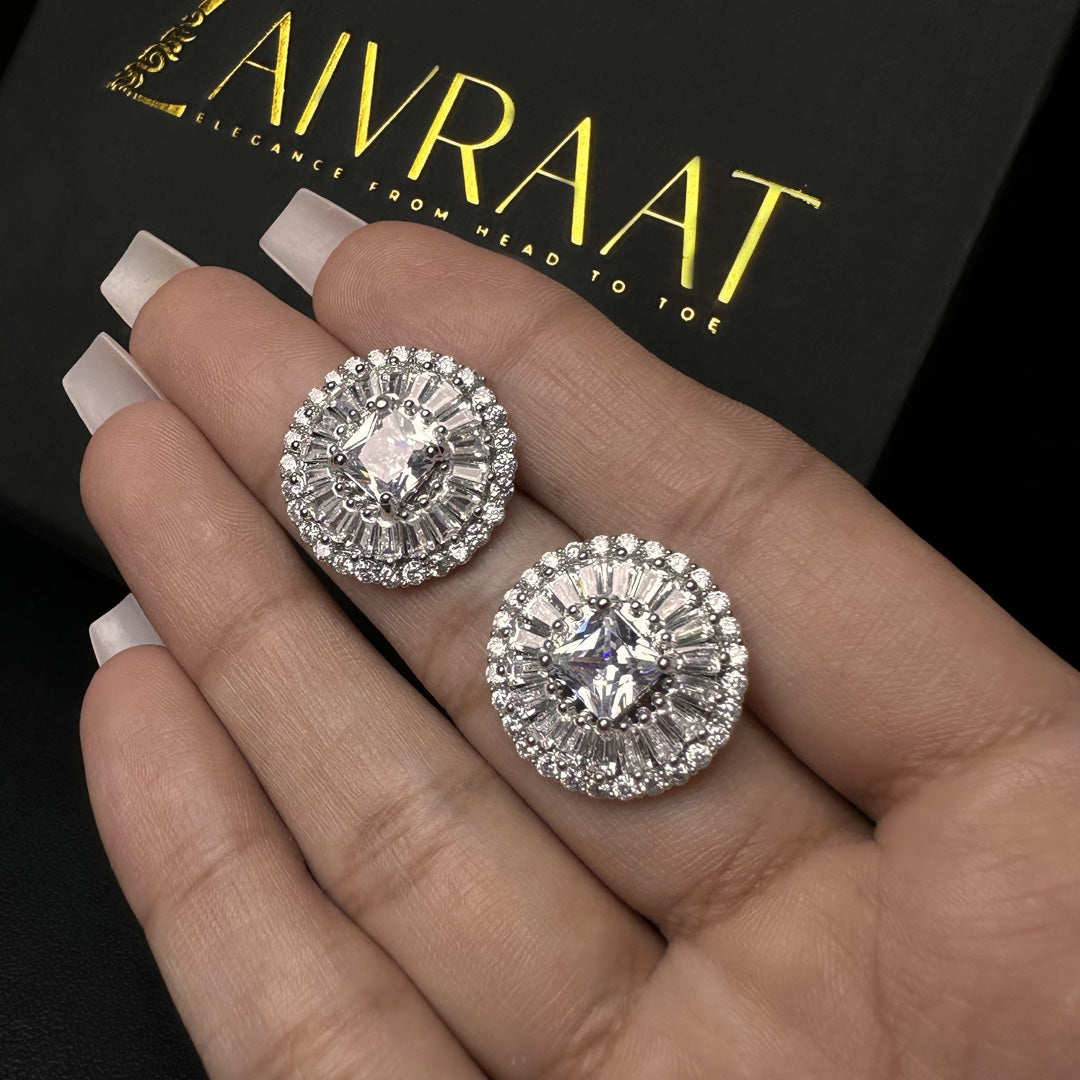 Cubic zirconia Studs