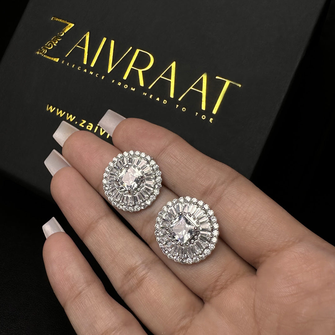 Cubic zirconia Studs
