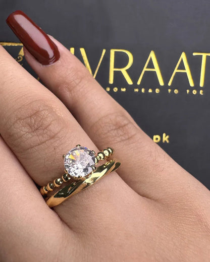 Luxe Gold Ring - Zaivraat