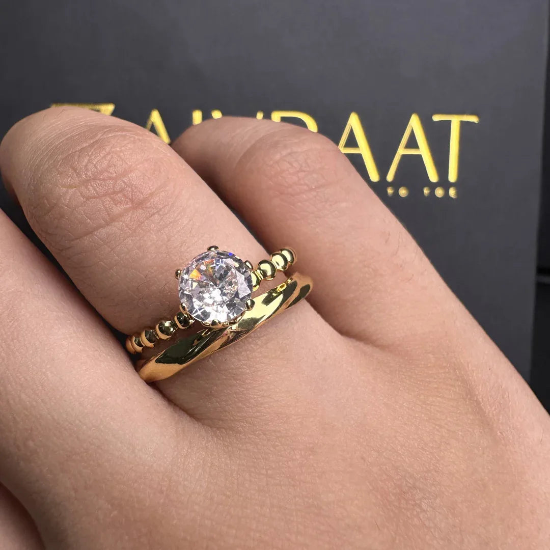 Luxe Gold Ring - Zaivraat