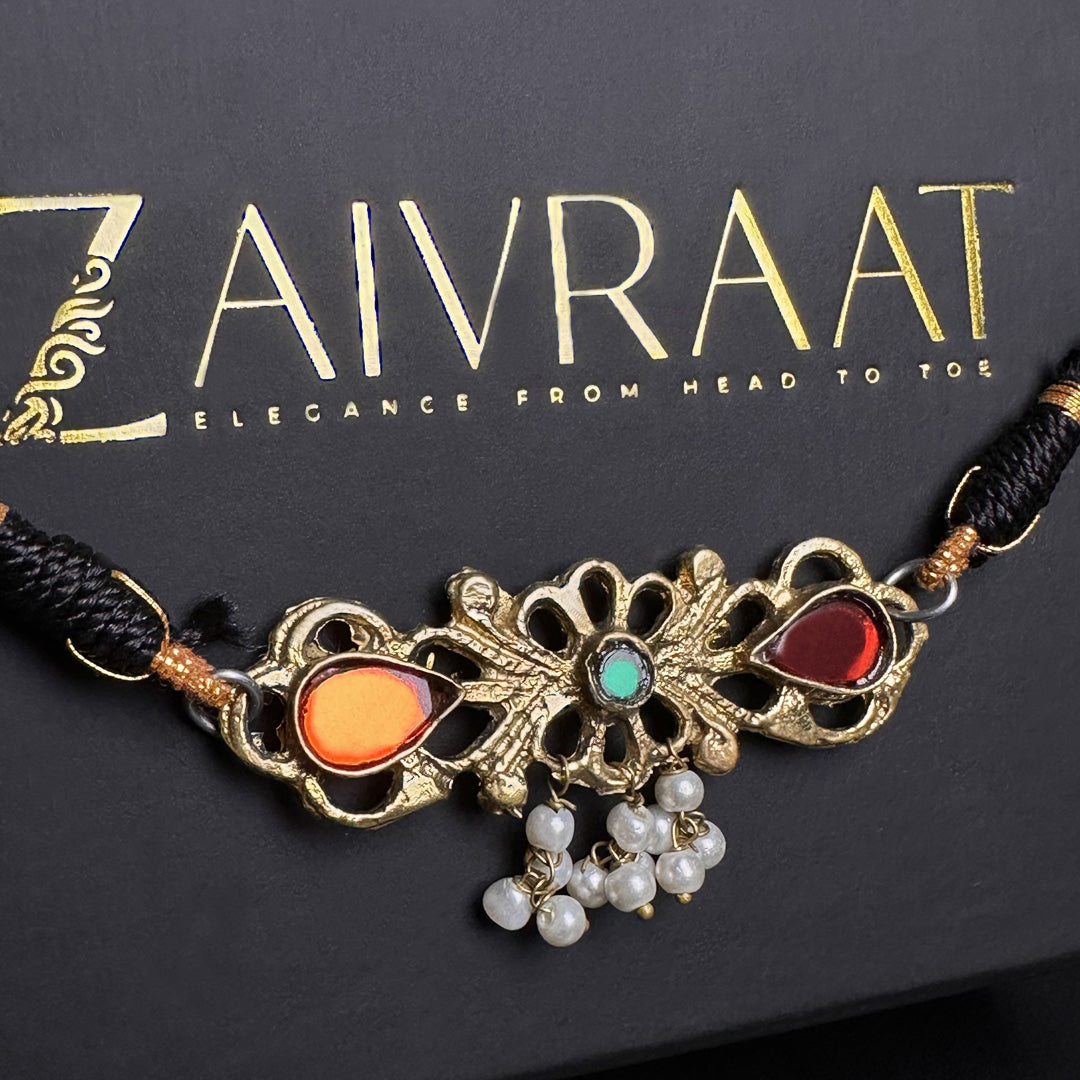 Afghani Choker - Red