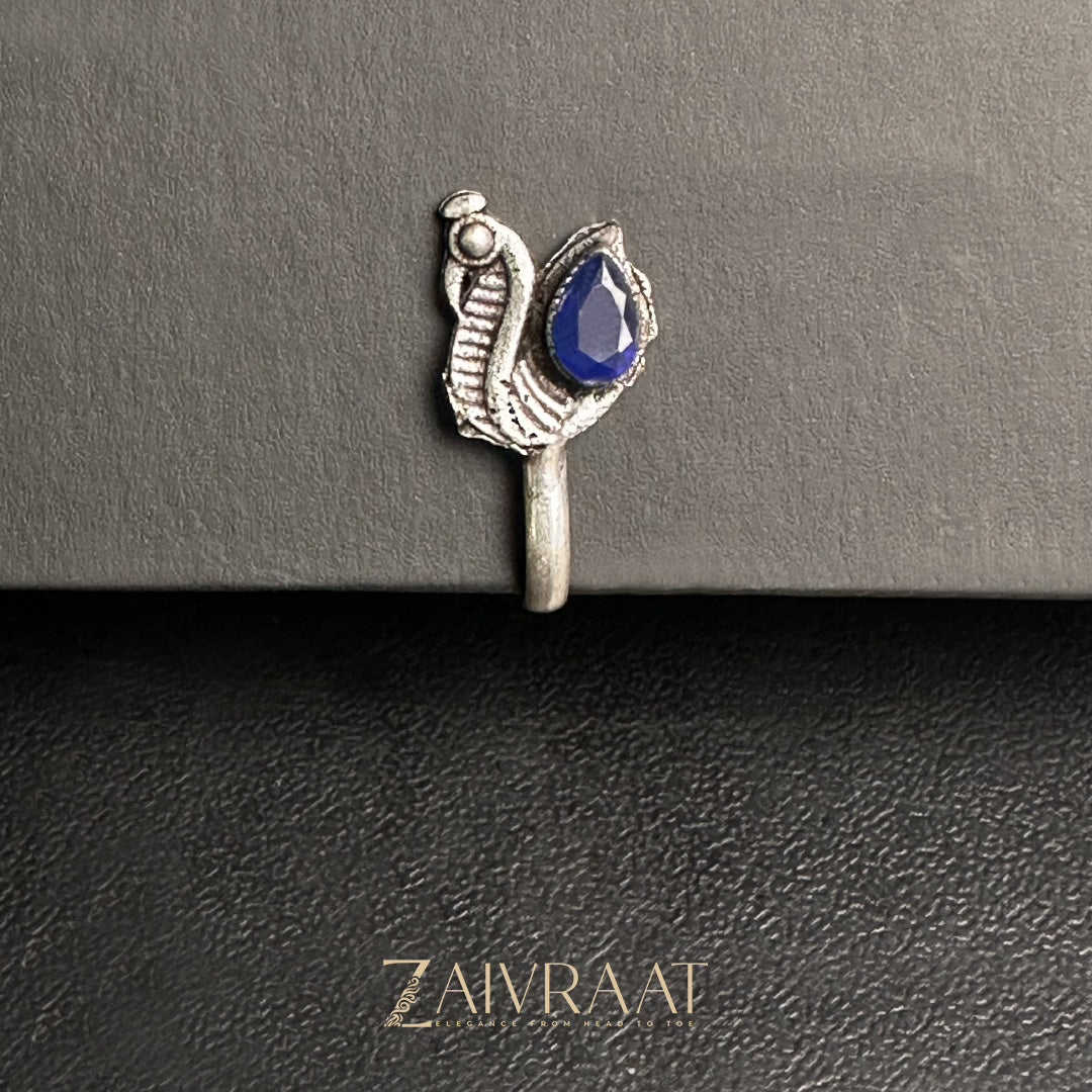 Moor - Antique Nose Ring (Blue)