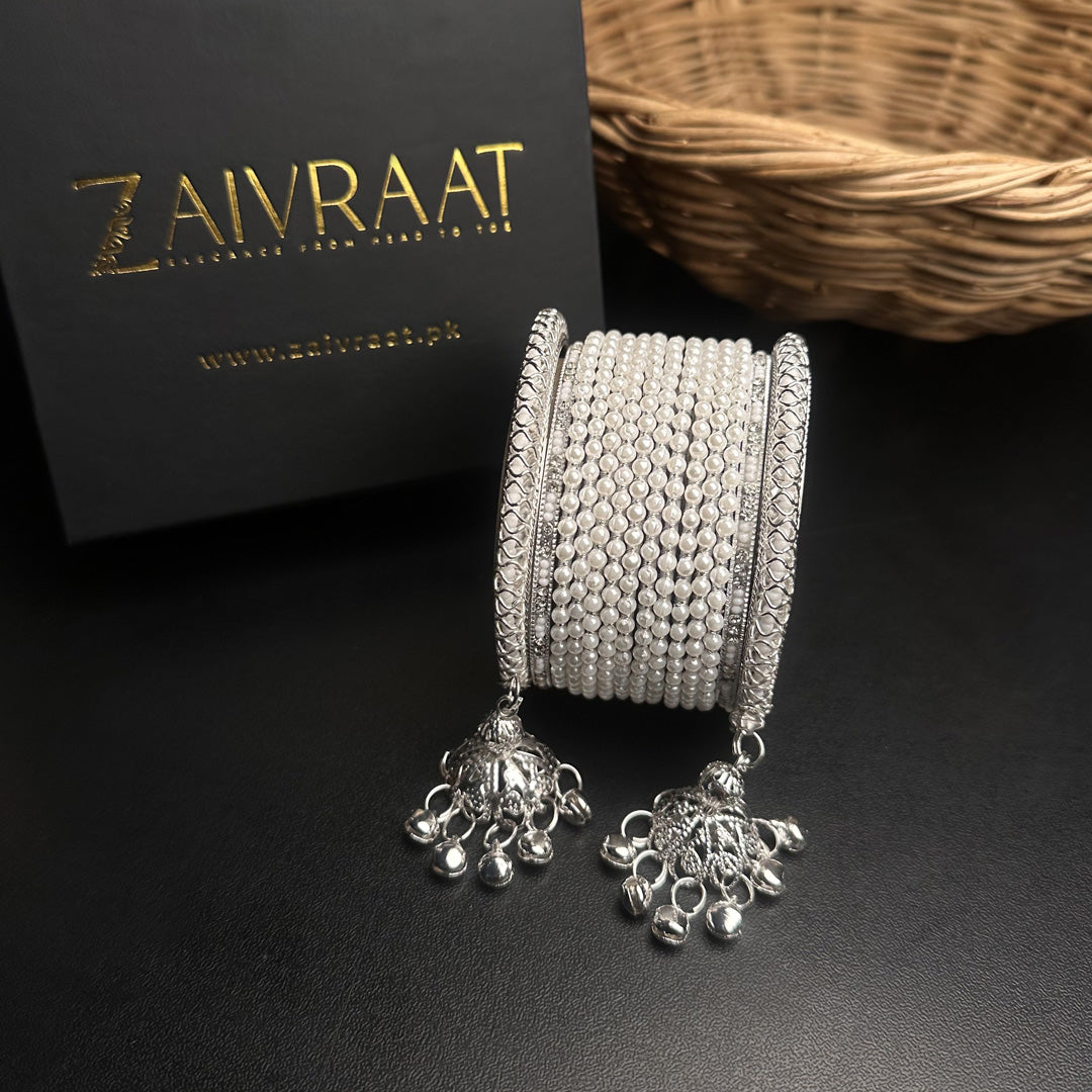 Zaib - Hanging Set ( Silver )