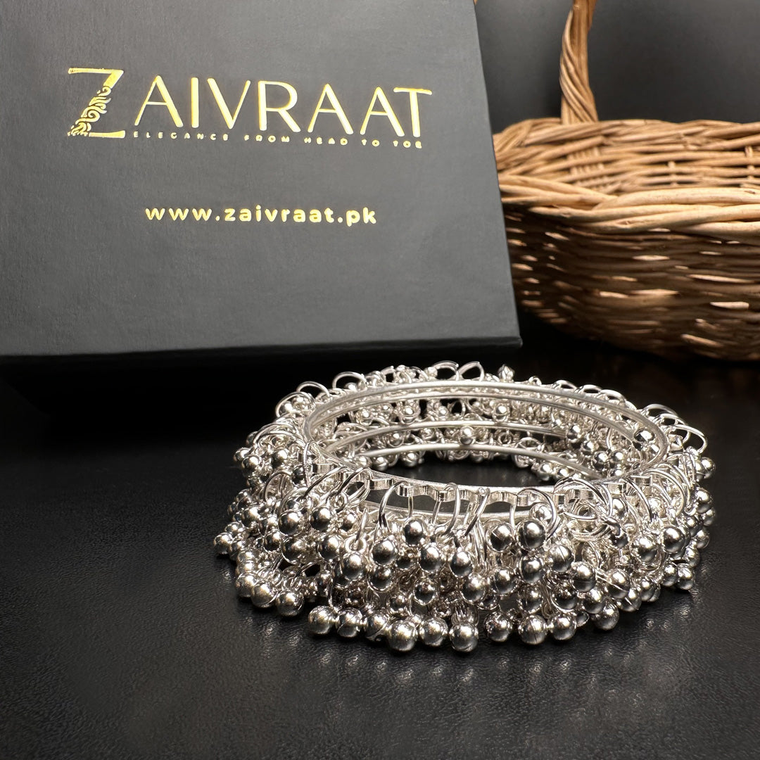 Setara - Antique Silver Bangles