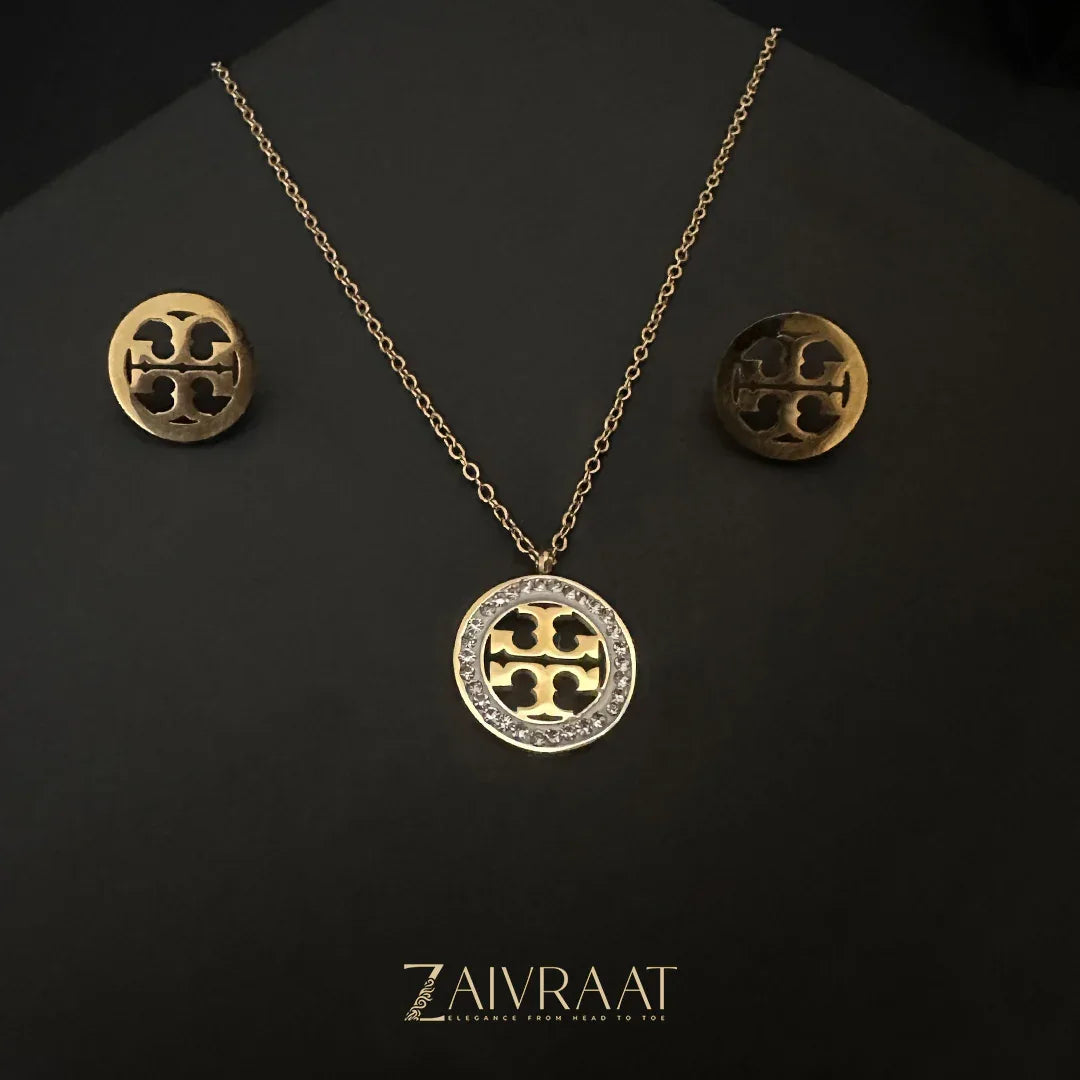 T&B Round Necklace Set - Zaivraat