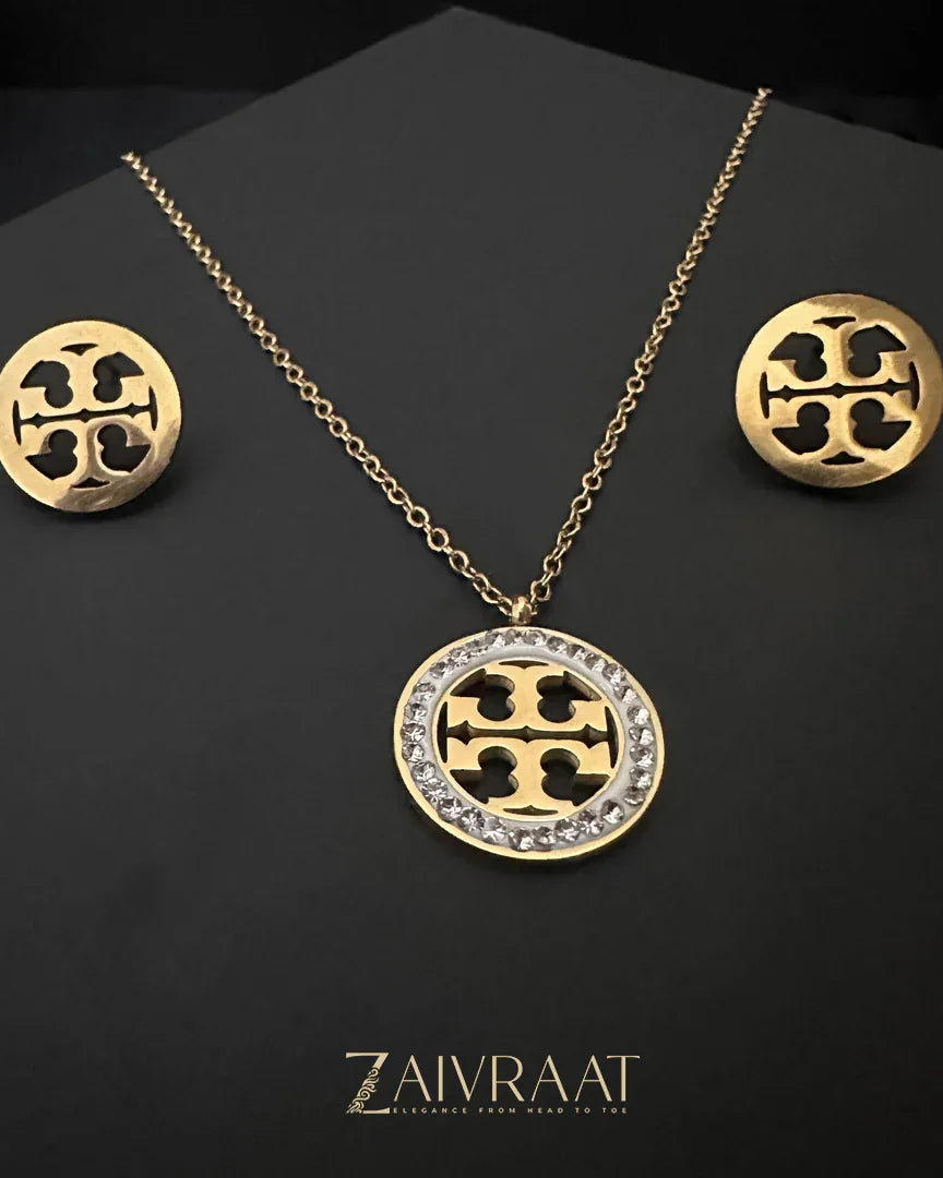 T&B Round Necklace Set - Zaivraat