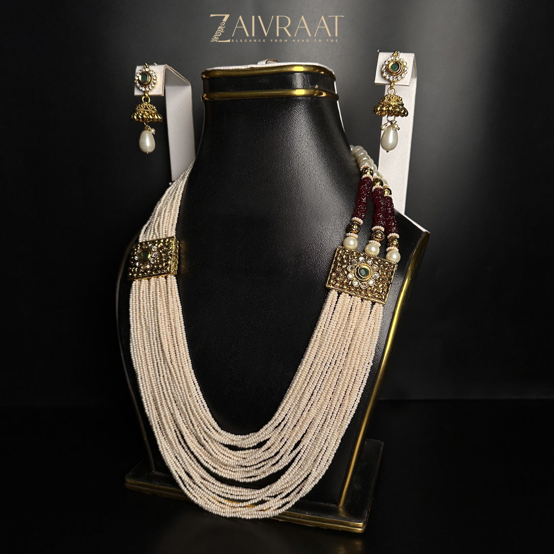 Hoor - Beaded Mala Set