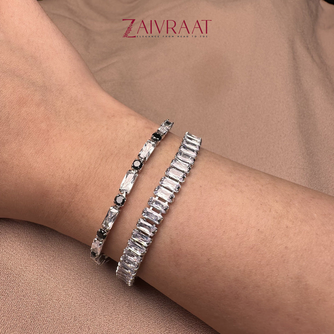 Aria Cubic  Bracelets Stack