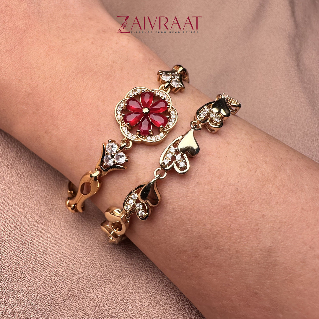 Blossom Bracelets Stack