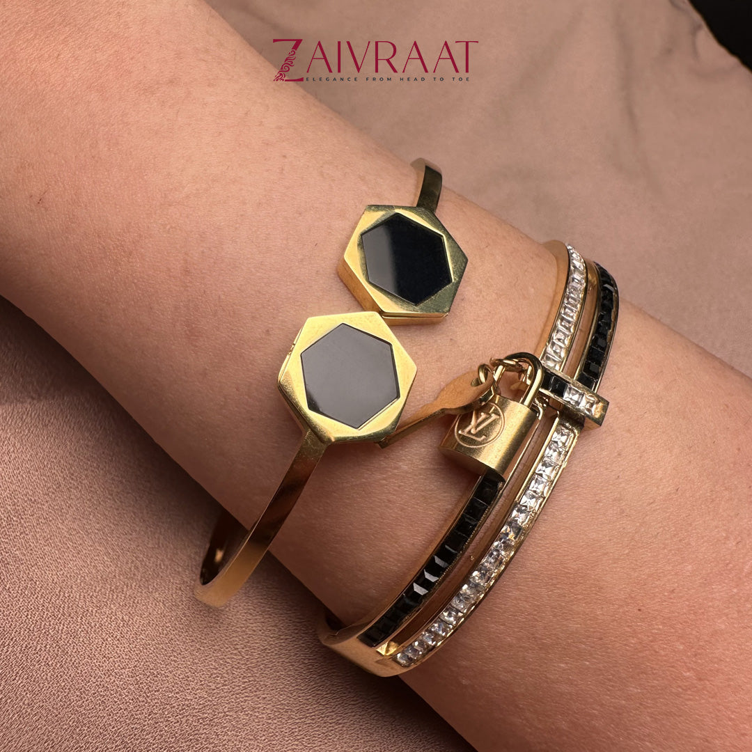 The Glam Lock  Stacks