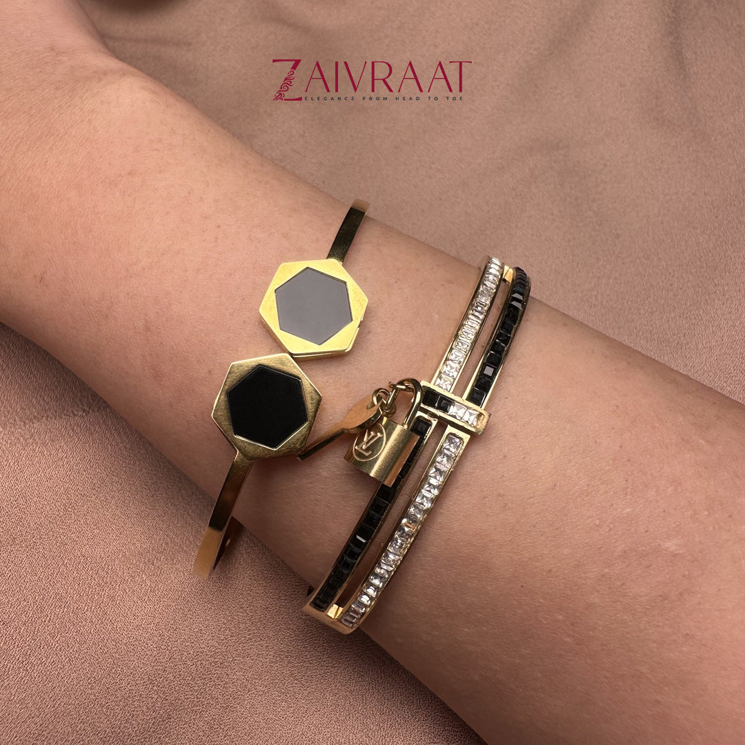 The Glam Lock  Stacks