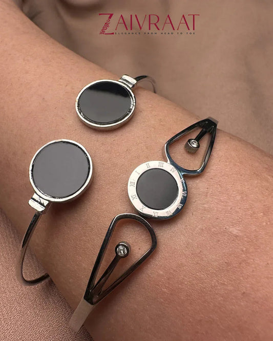 Sleek Chic Bracelets Stacks - Zaivraat