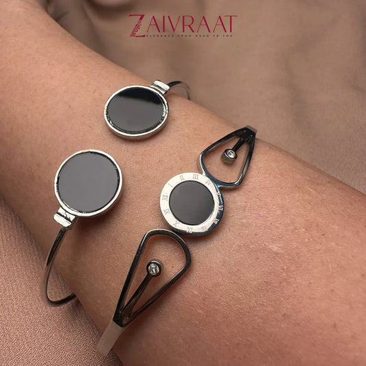 Sleek Chic Bracelets Stacks - Zaivraat