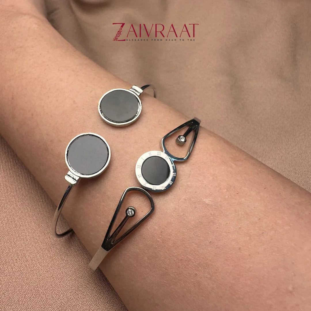 Sleek Chic Bracelets Stacks - Zaivraat