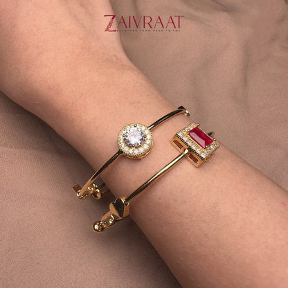 Ruby Bloom Bracelets Stacks - Zaivraat