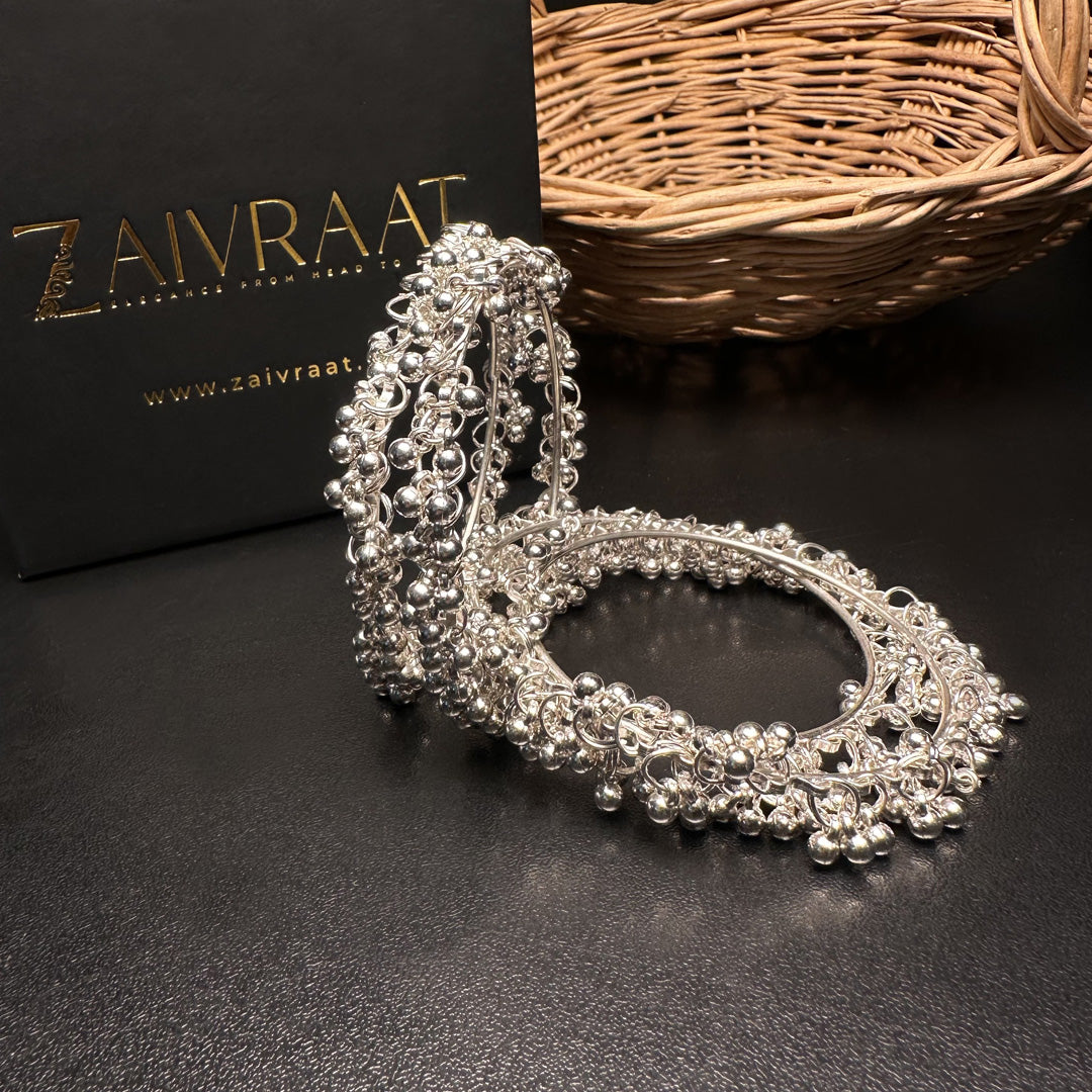 Setara - Antique Silver Bangles